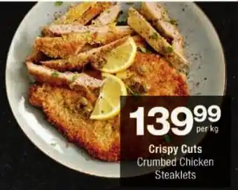 Checkers Crispy Cuts Crumbed Chicken Steaklets offer