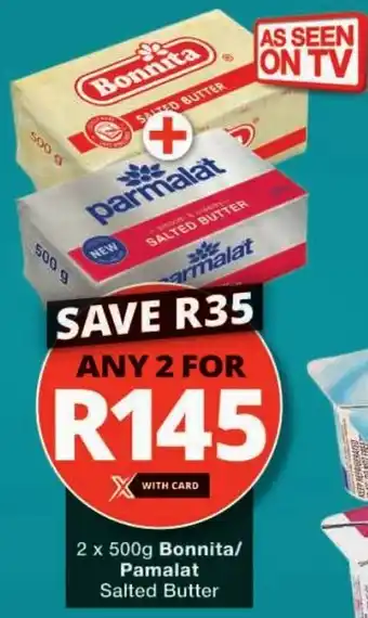 Checkers Bonnita/ Pamalat Salted Butter offer