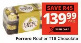 Checkers Ferrero Rocher T16 Chocolate offer