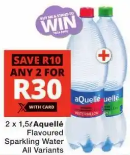 Checkers Aquellé Flavoured Sparkling Water All Variants offer