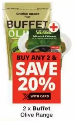 Checkers Buffet Olive Range offer
