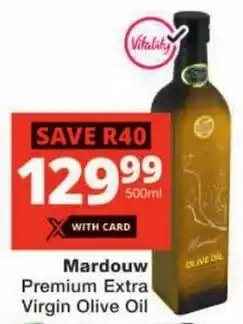 Checkers Mardouw Premium Extra Virgin Olive Oil offer