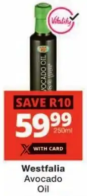 Checkers Westfalia Avocado Oil offer