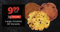 Checkers Large Cookies All Variants offer