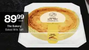 Checkers The Bakery Baked Milk Tart offer