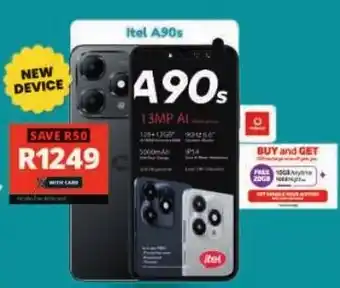 Checkers Itel A90s offer