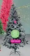 Game Santa's Trading 180cm Flocked Tree offer