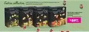 Game Festive Collection 20 LED Wire Lights Silver With PP Decorations Assorted-Each offer