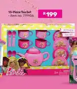 Game Barbie 13 Piece Tea Set offer