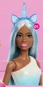 Game Barbie Unicorn Doll Assorted-Each offer
