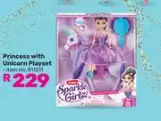 Game Zuru Sparkle Girlz Princess With Unicorn Playset offer