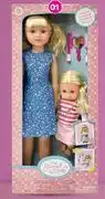Game My Sweet Love 81cm Wispy Walker Doll With 38cm Baby Doll With Hair Assorted offer