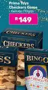 Game Prima Toys Checkers Game offer