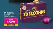 Game 30 Seconds Junior offer
