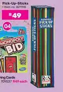 Game Bamboo Pick Up Sticks offer
