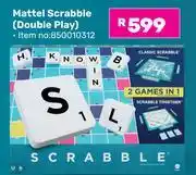 Game Mattel Scrabble Double Play offer