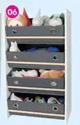 Game Mainstays 4 Tier Toy Storage-Each offer