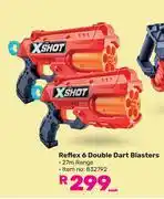 Game Zuru X-Shot Reflex 6 Double Dart Blasters-Each offer
