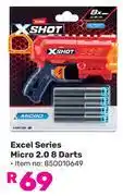 Game Zuru X-Shot Excel Series Micro 2.0 8 Darts offer