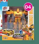 Game Kid Connection Transforming Robot Assorted offer