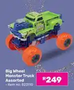 Game Big Wheel Monster Truck Assorted offer