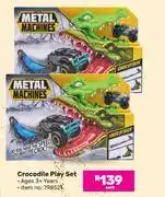 Game Zuru Metal Machines Crocodile Play Set-Each offer