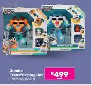 Game Jumbo Transforming Bot offer
