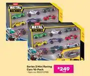 Game Zuru Metal Machines Series 2 Mini Racing Cars 10 Pack-Each offer
