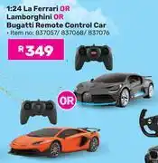 Game Rastar 1:24 La Ferrari Or Lamborghini Or Bugatti Remote Control Car offer