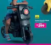 Game Big Jim Jumbo Scooter Black offer