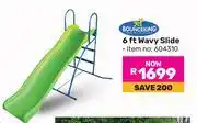 Game Bouceking 6 Ft Wavy Slide offer