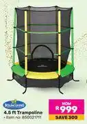 Game Bouceking 4.5 Ft Trampoline offer