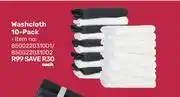 Game Wash Cloth 10 Pack-Each offer