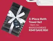 Game 3 Piece Bath Towel Set offer