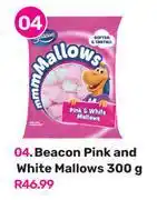 Beacon Pink & White Mallows-300g