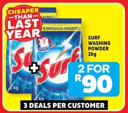 Usave Surf washing powder offer