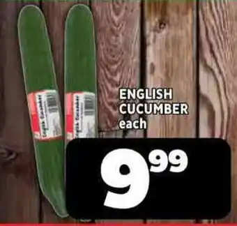 Usave English cucumber offer