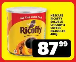 Usave Nescafé ricoffy soluble chicory & coffee granules offer