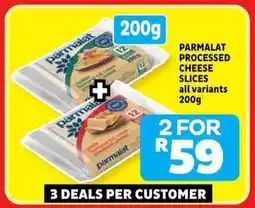 Usave Parmalat processed cheese slices offer