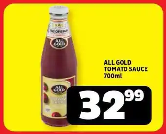 Usave All gold tomato sauce offer