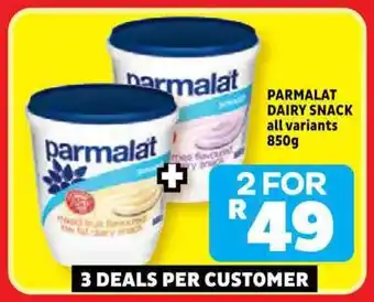 Usave Parmalat dairy snack offer