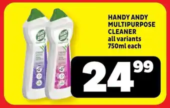 Usave Handy andy multipurpose cleaner offer
