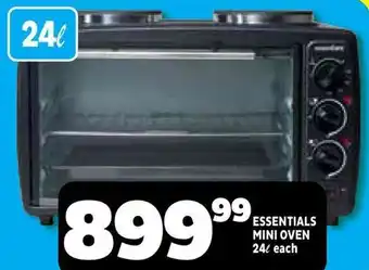 Usave Essentials mini oven offer