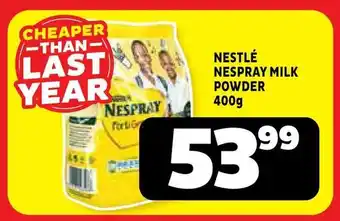 Usave Nestlé nespray milk powder offer