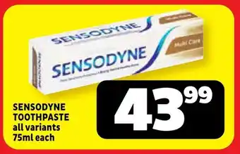 Usave Sensodyne toothpaste offer