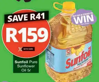 Checkers Hyper Sunfoil Pure Sunflower Oil offer