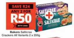 Checkers Hyper Bakers Salticrax Crackers All Variants offer