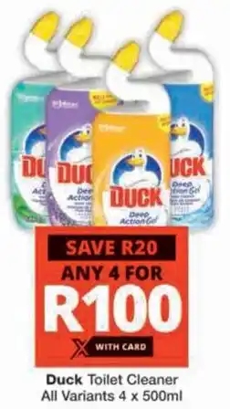 Checkers Hyper Duck Toilet Cleaner All Variants offer