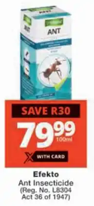 Checkers Hyper Efekto Ant Insecticide offer