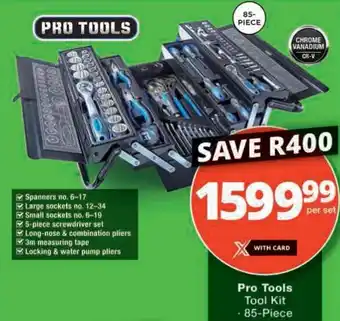 Checkers Hyper Pro Tools Tool Kit offer